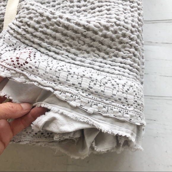 INUP king Ruffled Lace Coverlet Matelasse - Picture 5 of 7